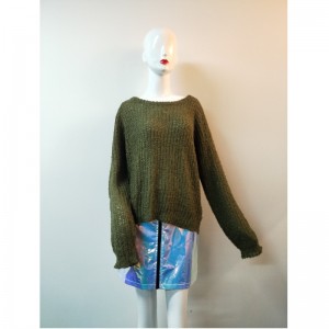 KHAKI LADIES SWEATER RLWS0098F